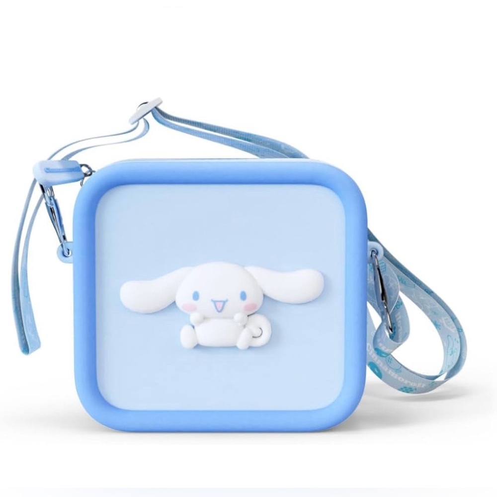 New in Box: Hello Kitty Cinnamaroll Soft Silicone Crossbody Bag